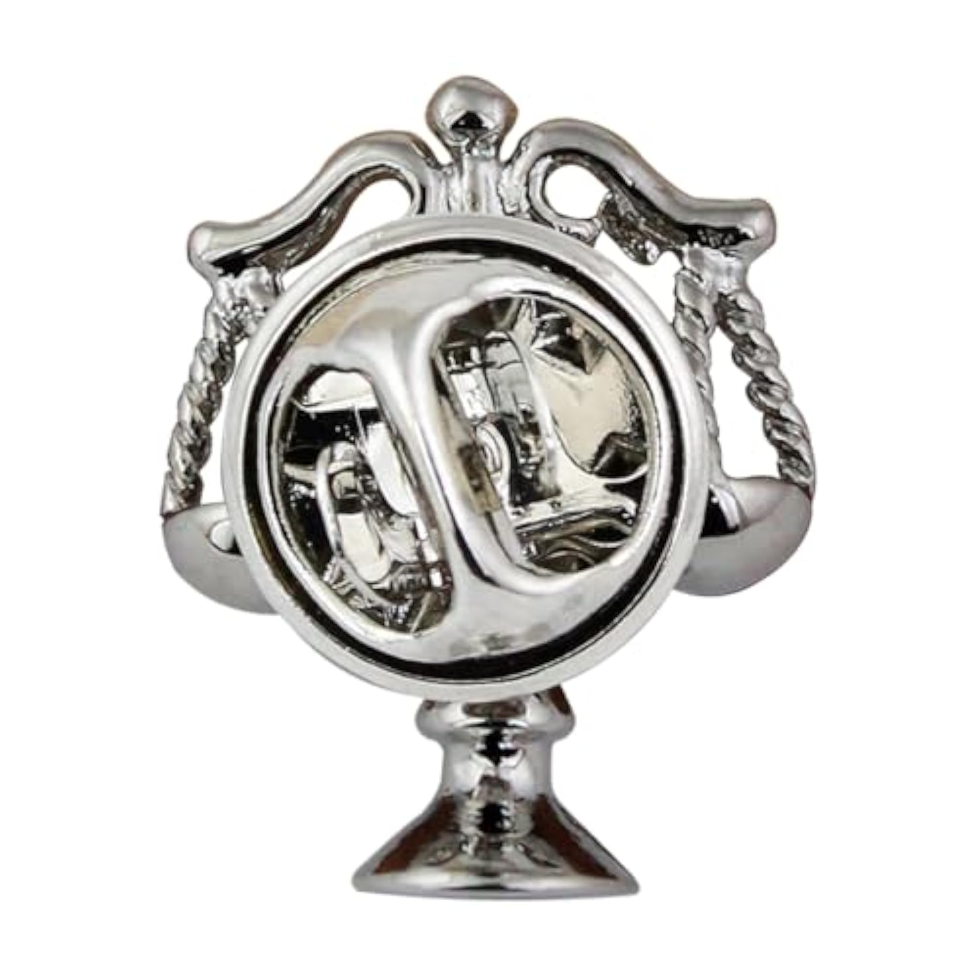 Men's Dazzling Balance Gold Brooch Set